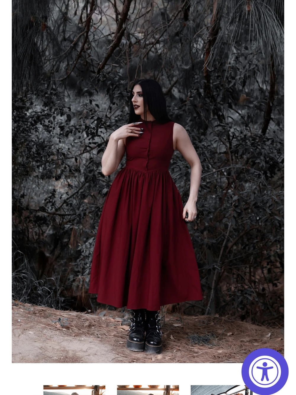 NWT Lively ghosts blood moon dress